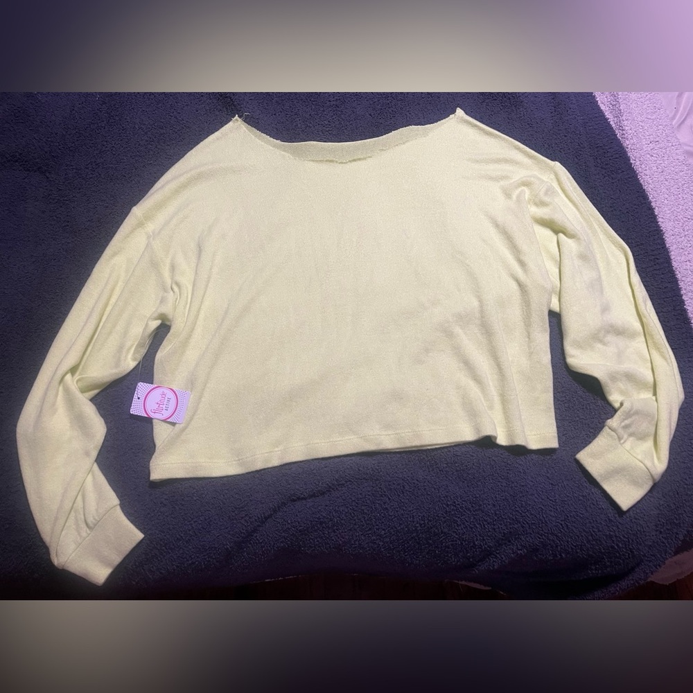 Flirtitude Active Off-Shoulder Cropped Top NWT Stretchy XS–XXL